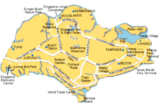 Singapore Map